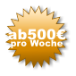 ab500€ pro Woche